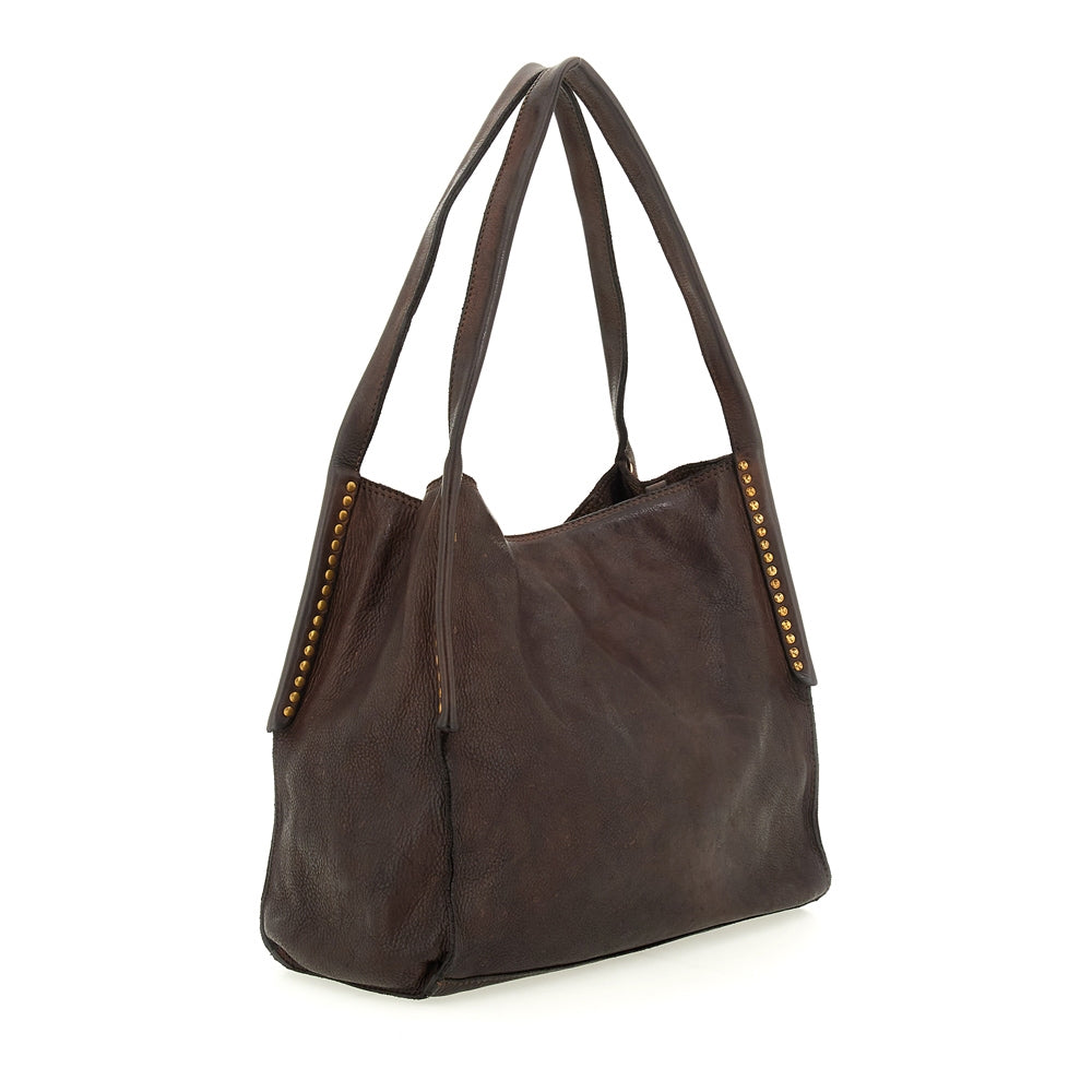 Viola shopping cow+studs BROWN
