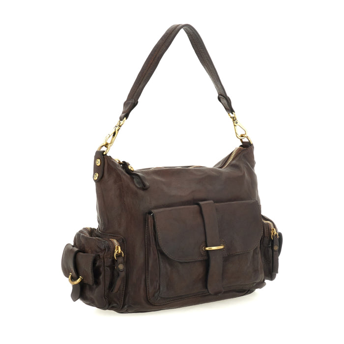 Elda shoulder bag BROWN