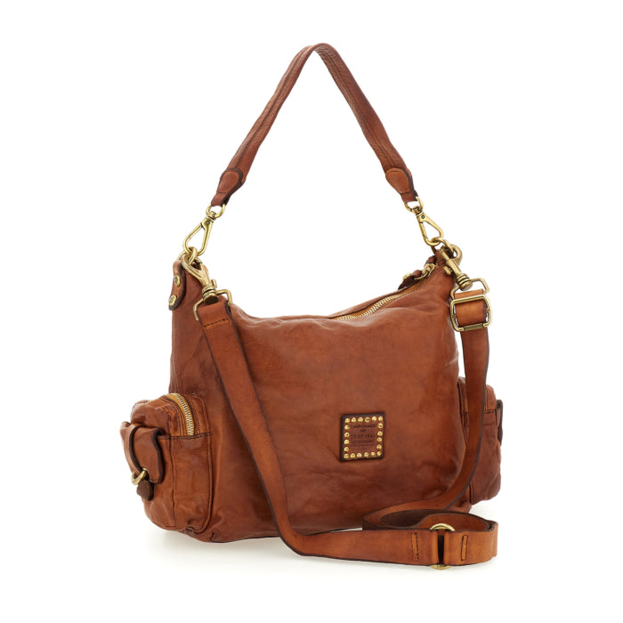 Elda shoulder bag COGNAC