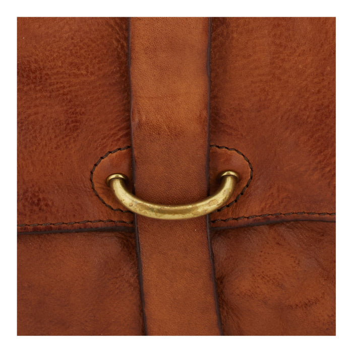 Elda shoulder bag COGNAC