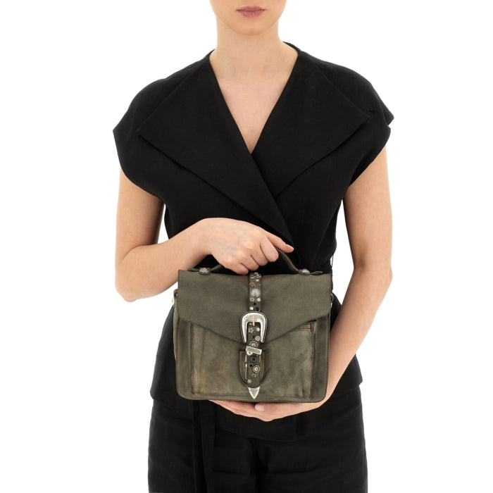 Porzia crossbody bag CEMENT