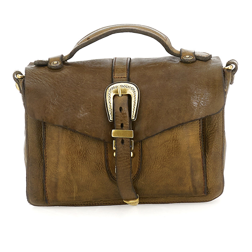 Porizia crossbody bag cow MILITARY