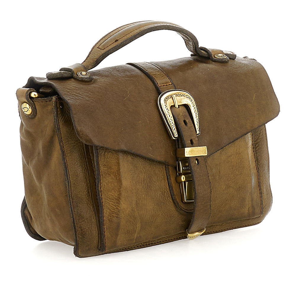 Porizia crossbody bag cow MILITARY