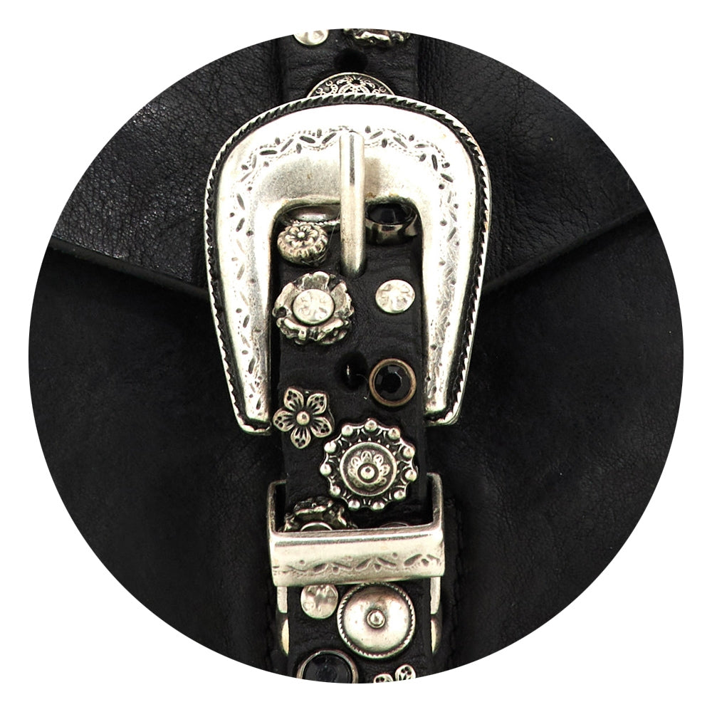 Melita crossbody bag BLACK