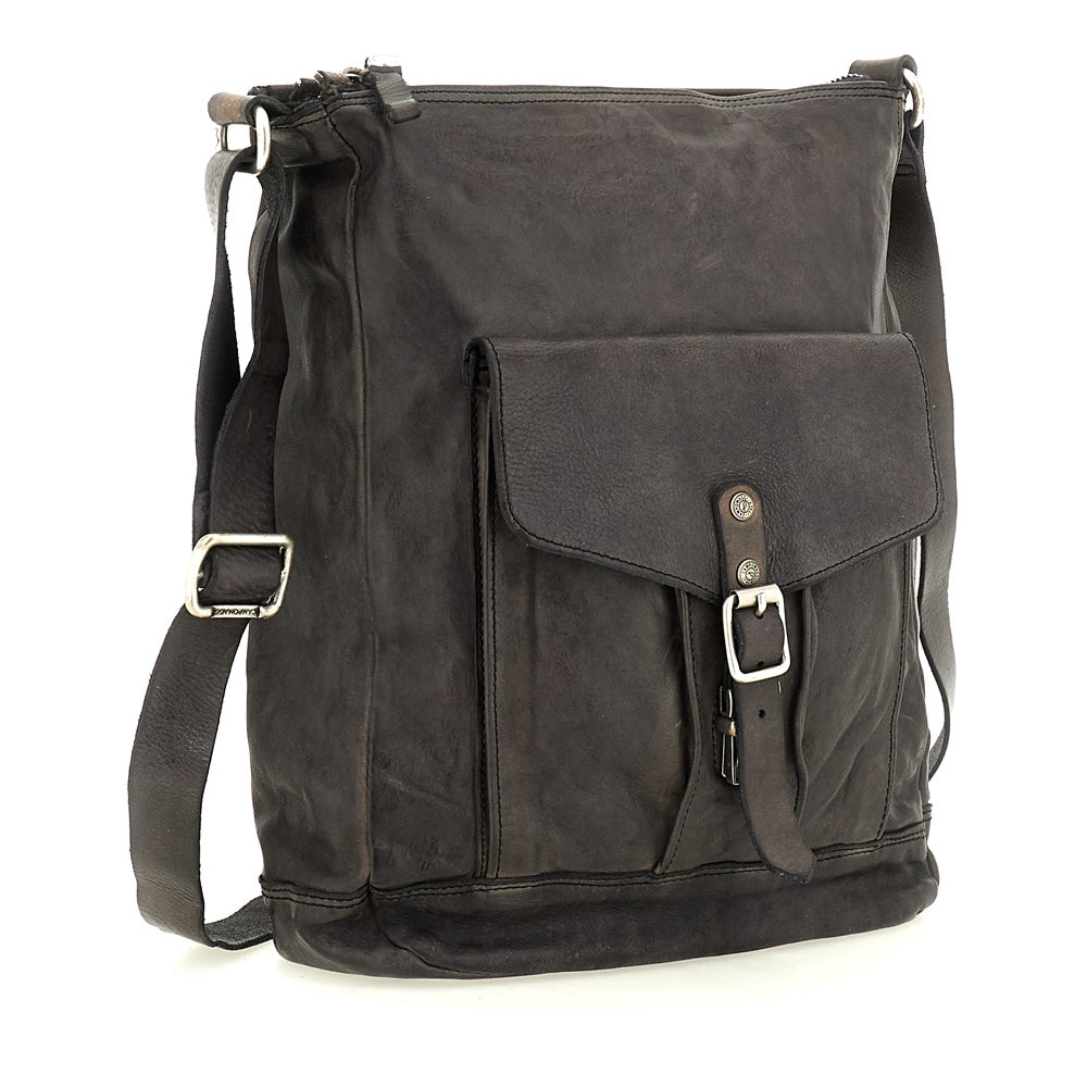 Cleo shoulder bag cow GREY