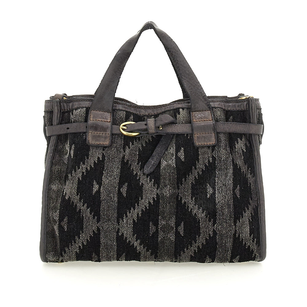 Patrizia shopping fabric+cow GREY