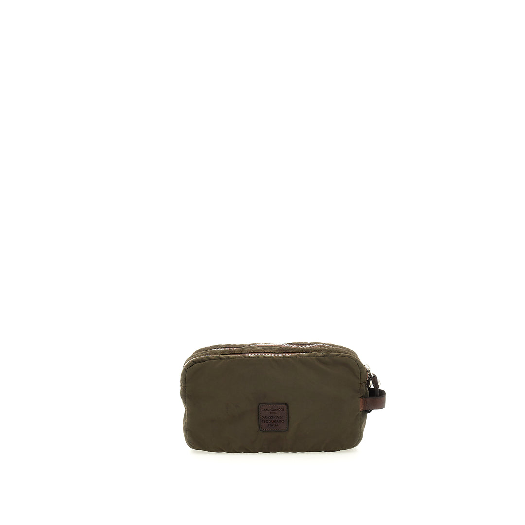 rosa beauty nylon+cow+print MILITARY+BROWN