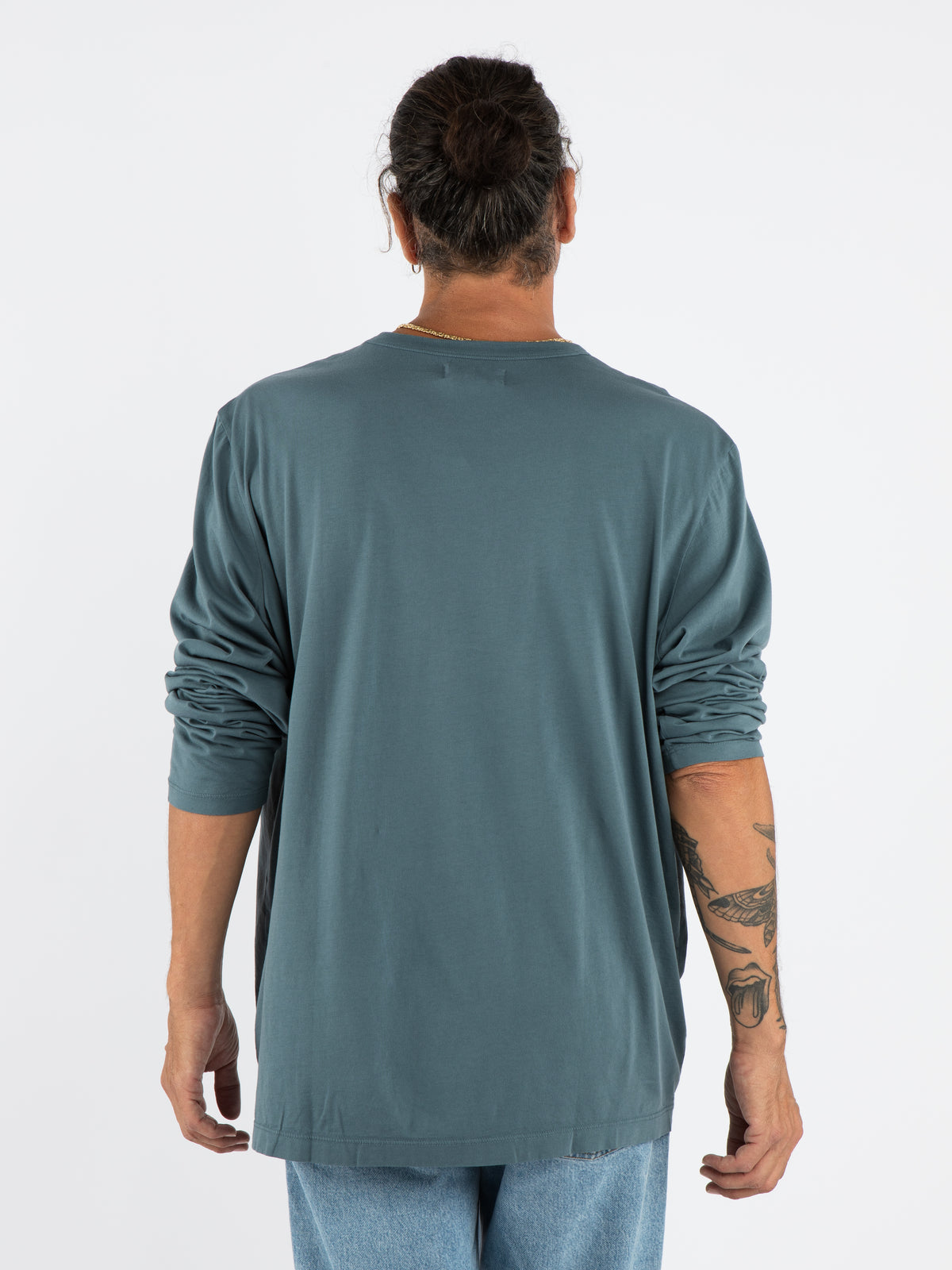 rowland long sleeve crew neck top FLAG