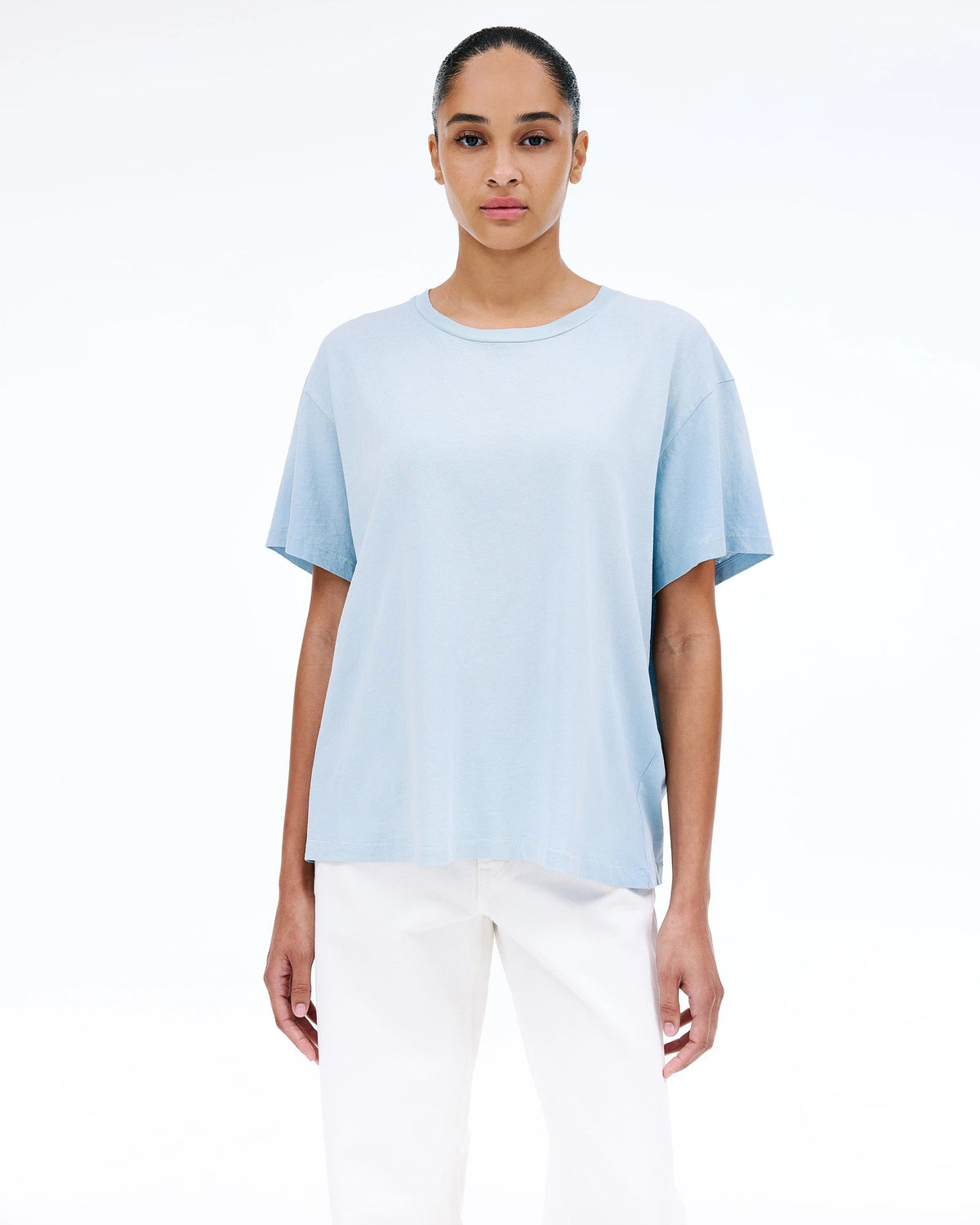 Oversized tee vintage sky SKY BLUE