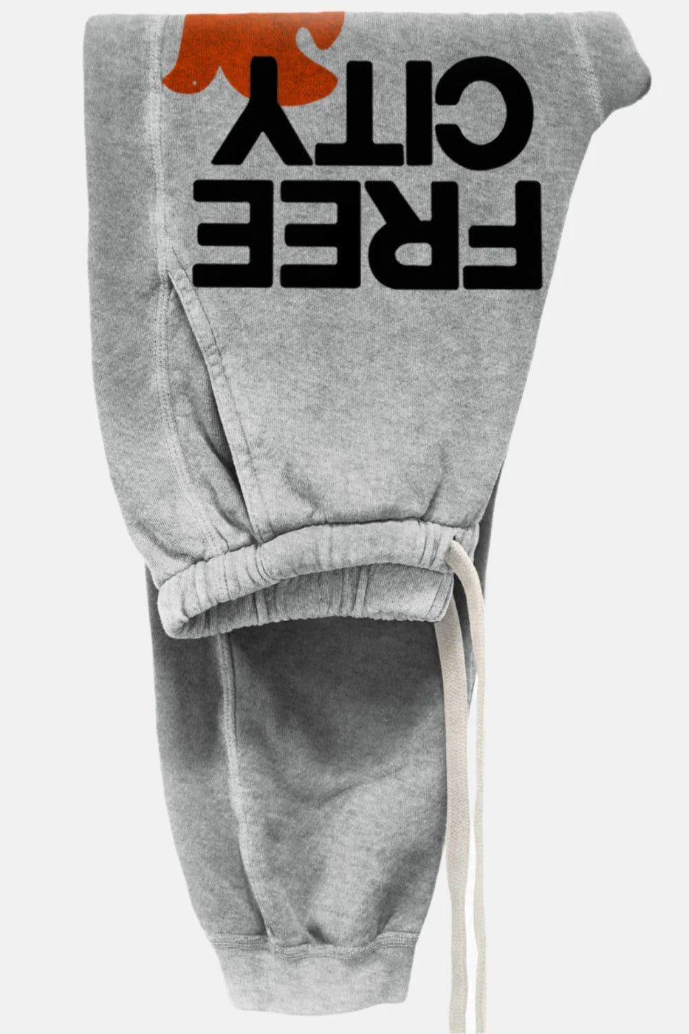 Heather pocket sweat HEATHER/ORANGE