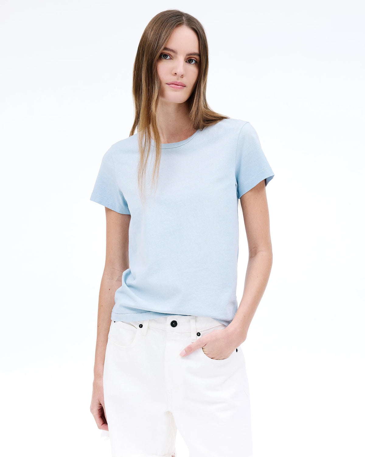 Boy tee vintage sky SKY BLUE
