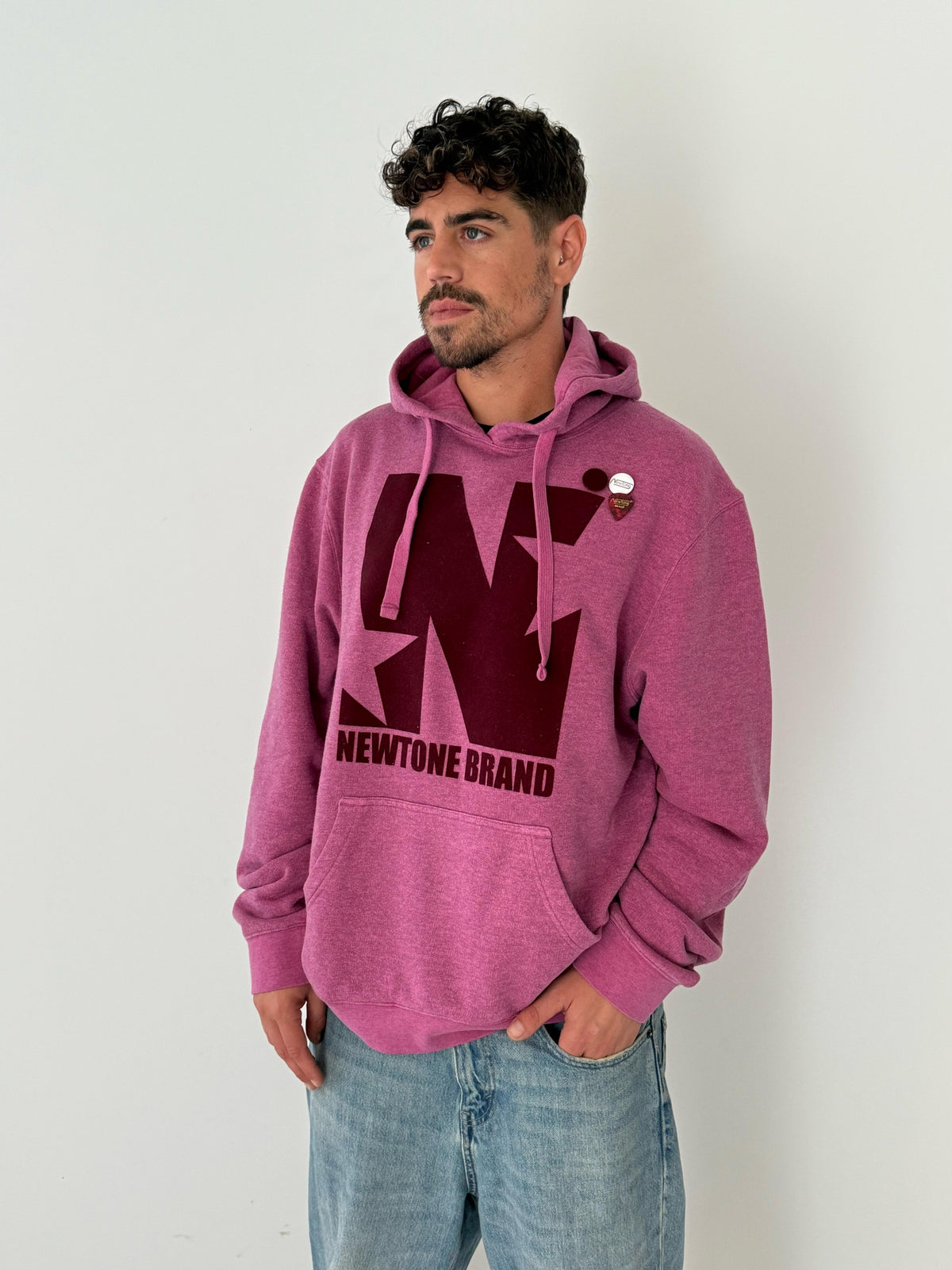 Sweatshirt Jagger single FUSCHIACHINE