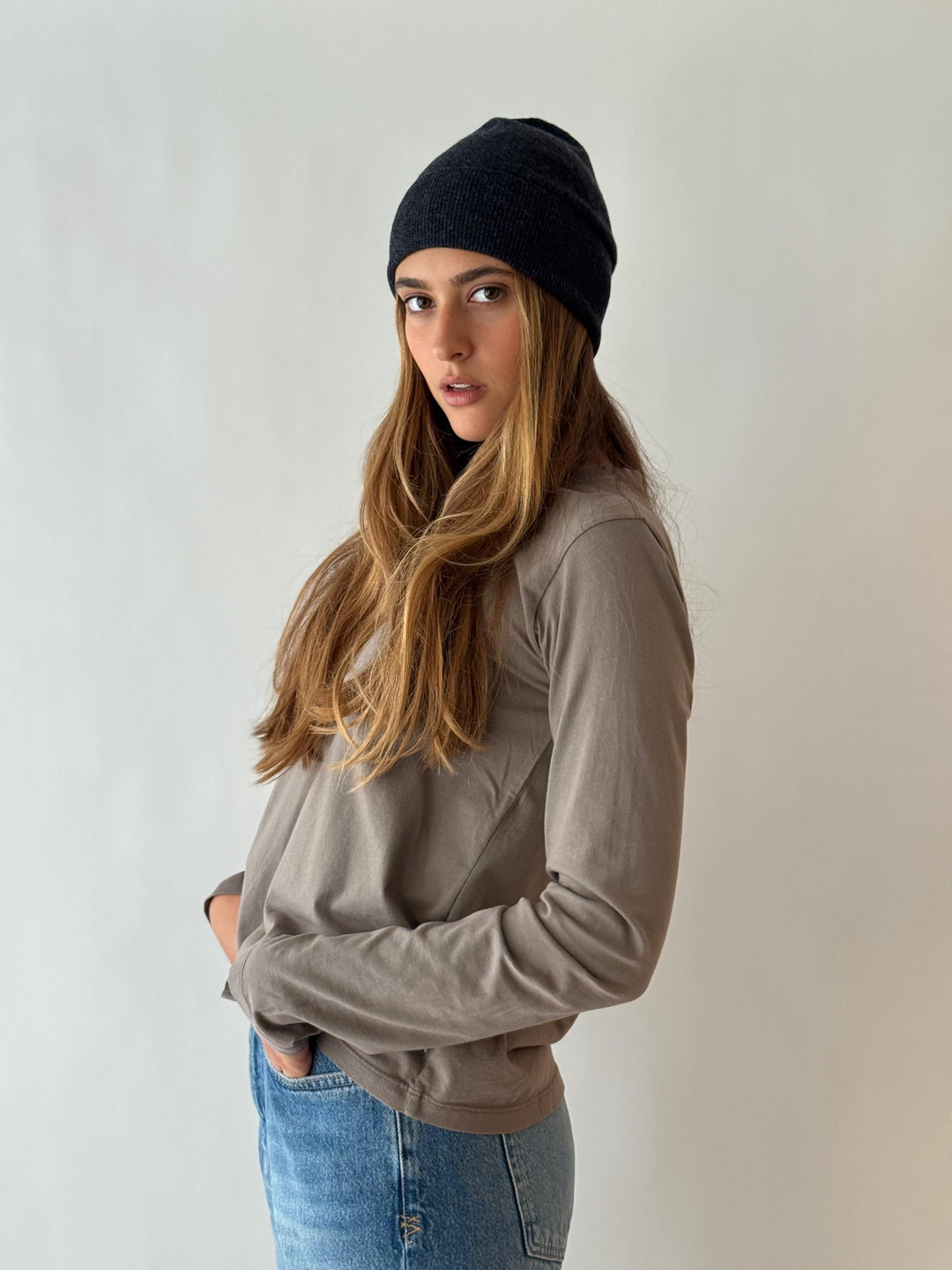 Bonnet revers ANTHRACITE CHIN