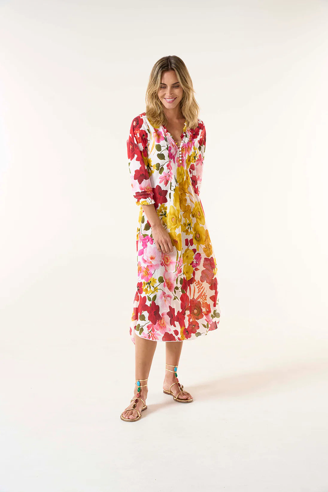 Flamenco long poppy YELLOW
