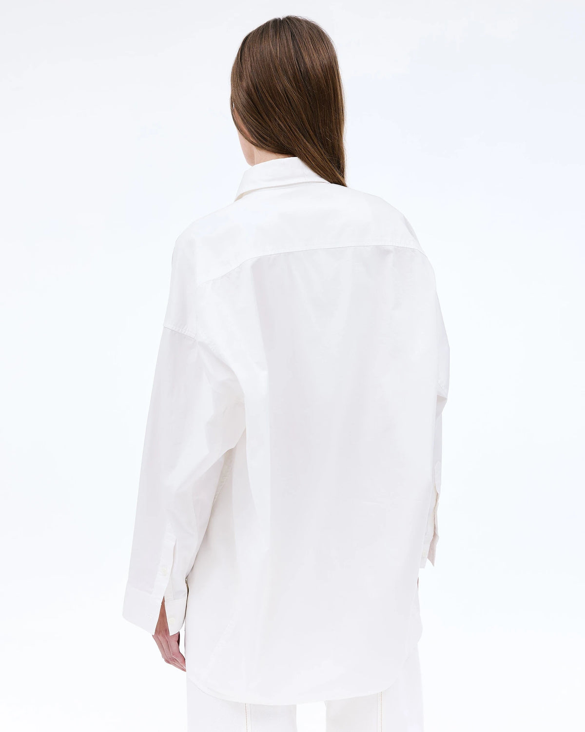 Cocoon shirt NATURAL WHITE