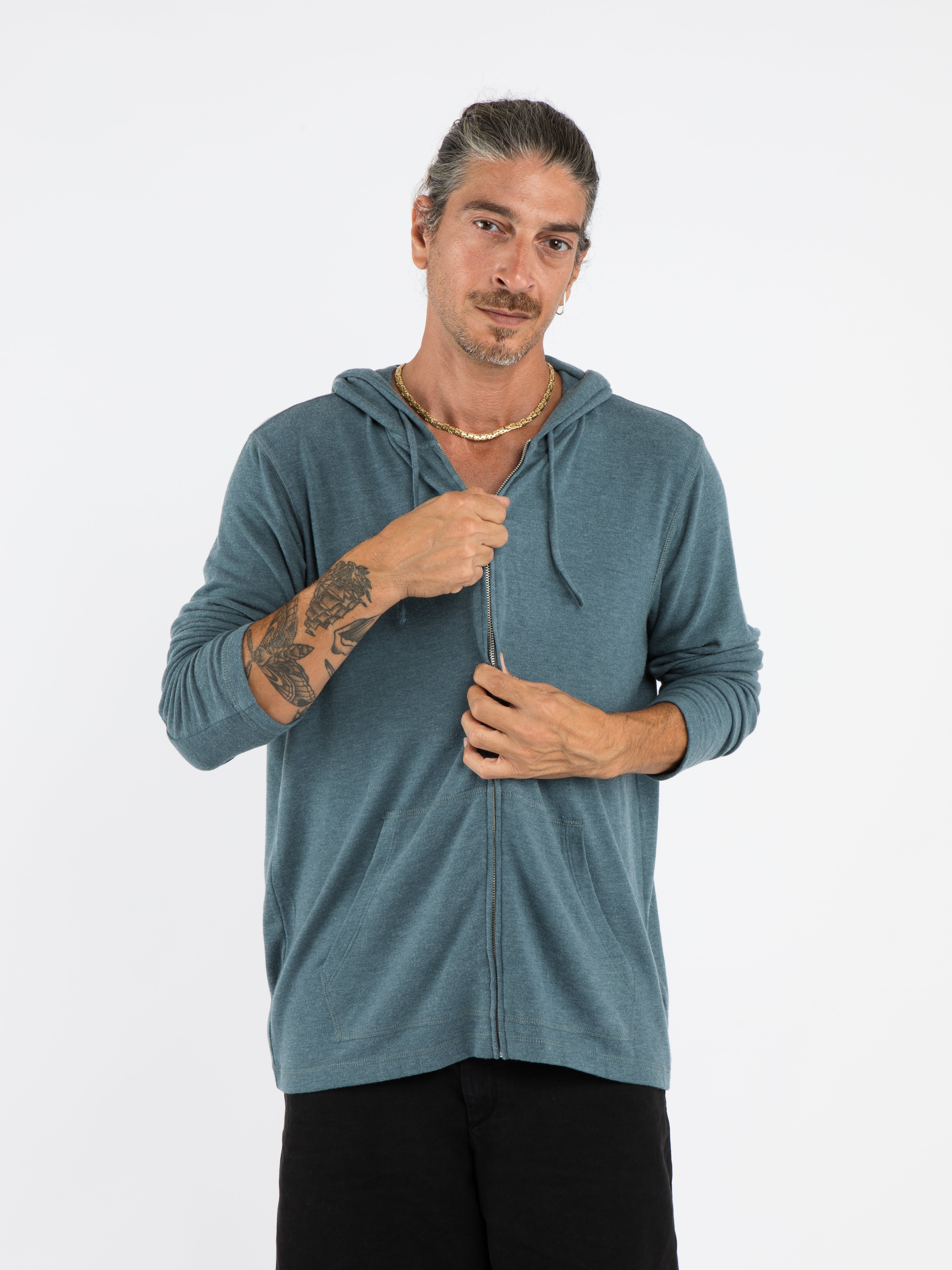 loudon zip hoodie NEPTUNE