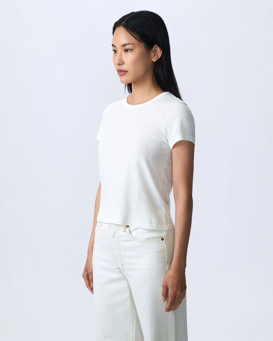 Baby tee NATURAL WHITE