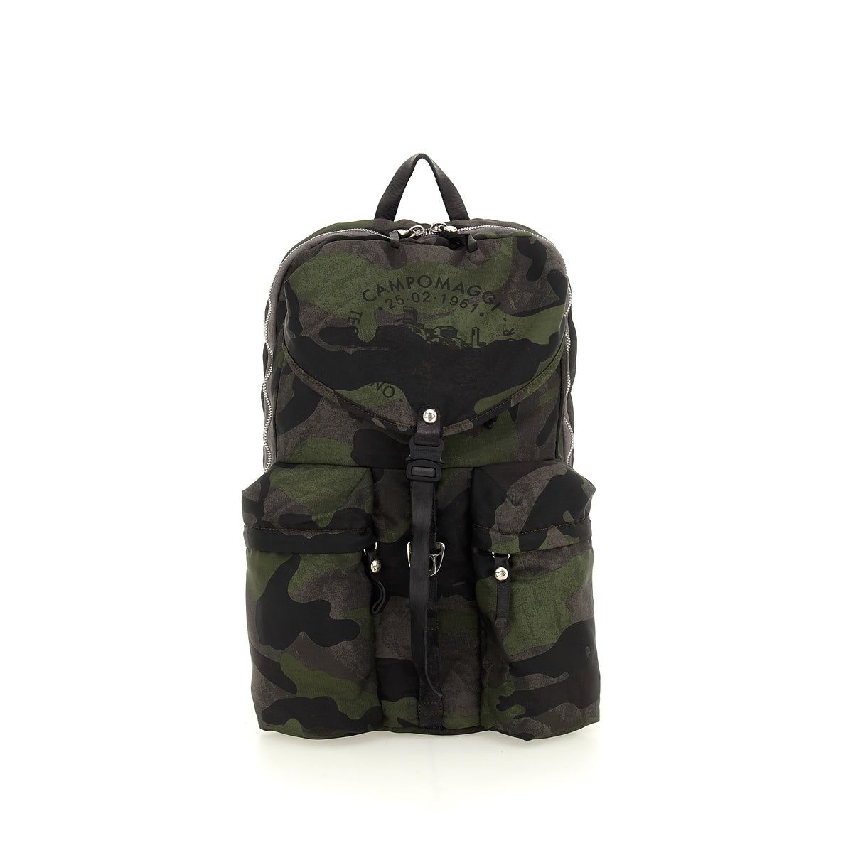 ortles backpack nylon camo+cow CAMO GREY