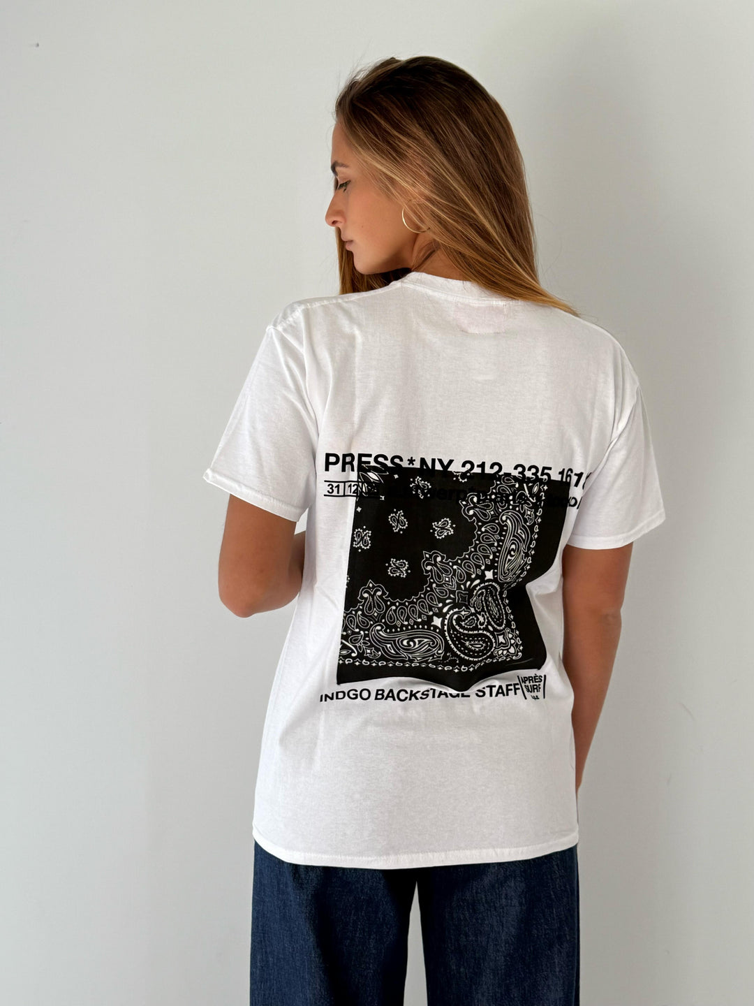 T-shirt train WHITE