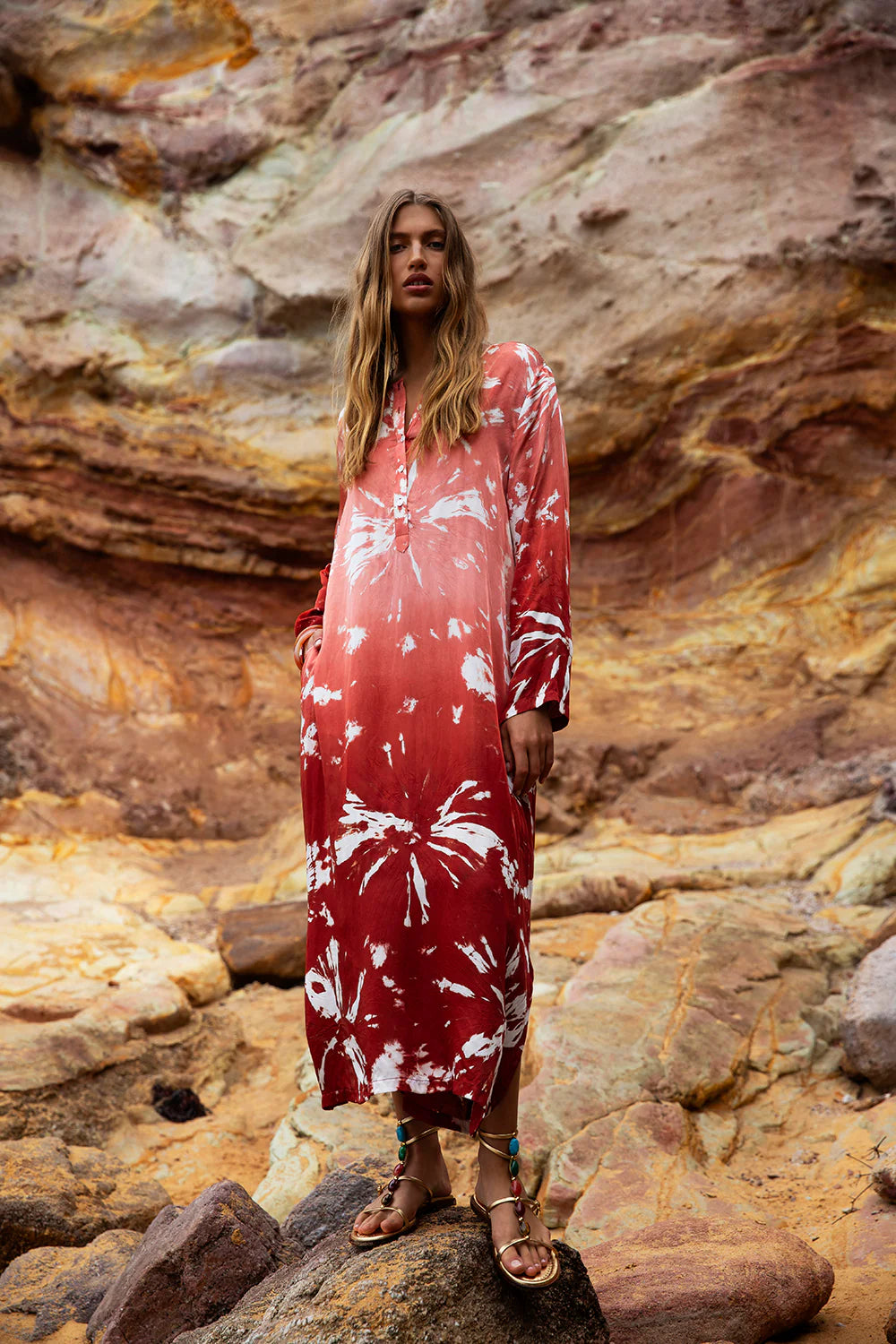 Casablanca Llew maxi TERRACOTTA