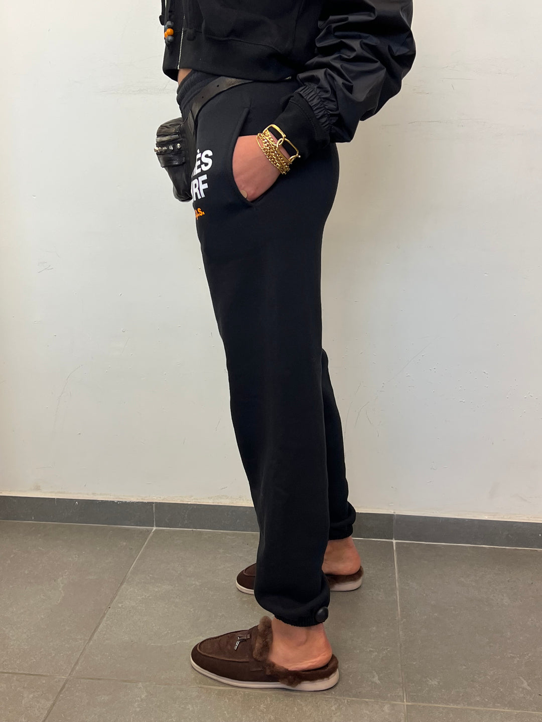 Ryan jog pant BLACK/BLACK