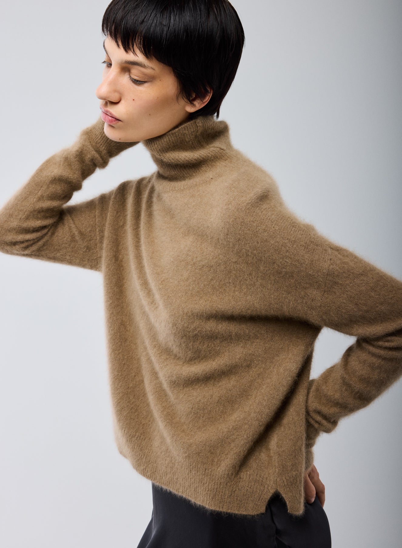 High neck pullover BISON