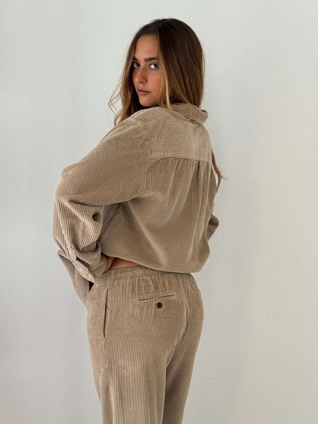 Cinema woven shirt BEIGE