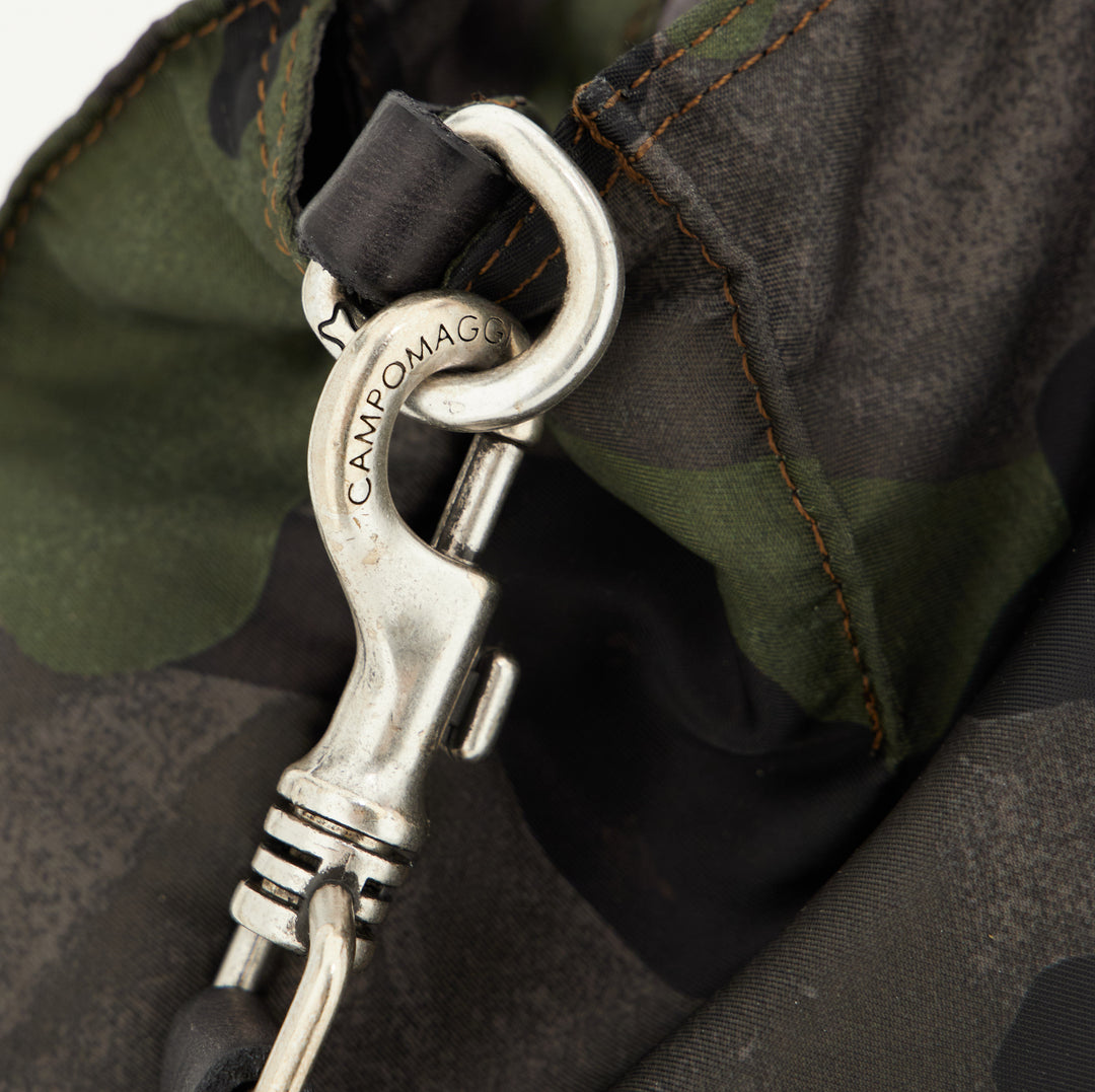 gran sasso weekend bag nylon+cow CAMO GREY