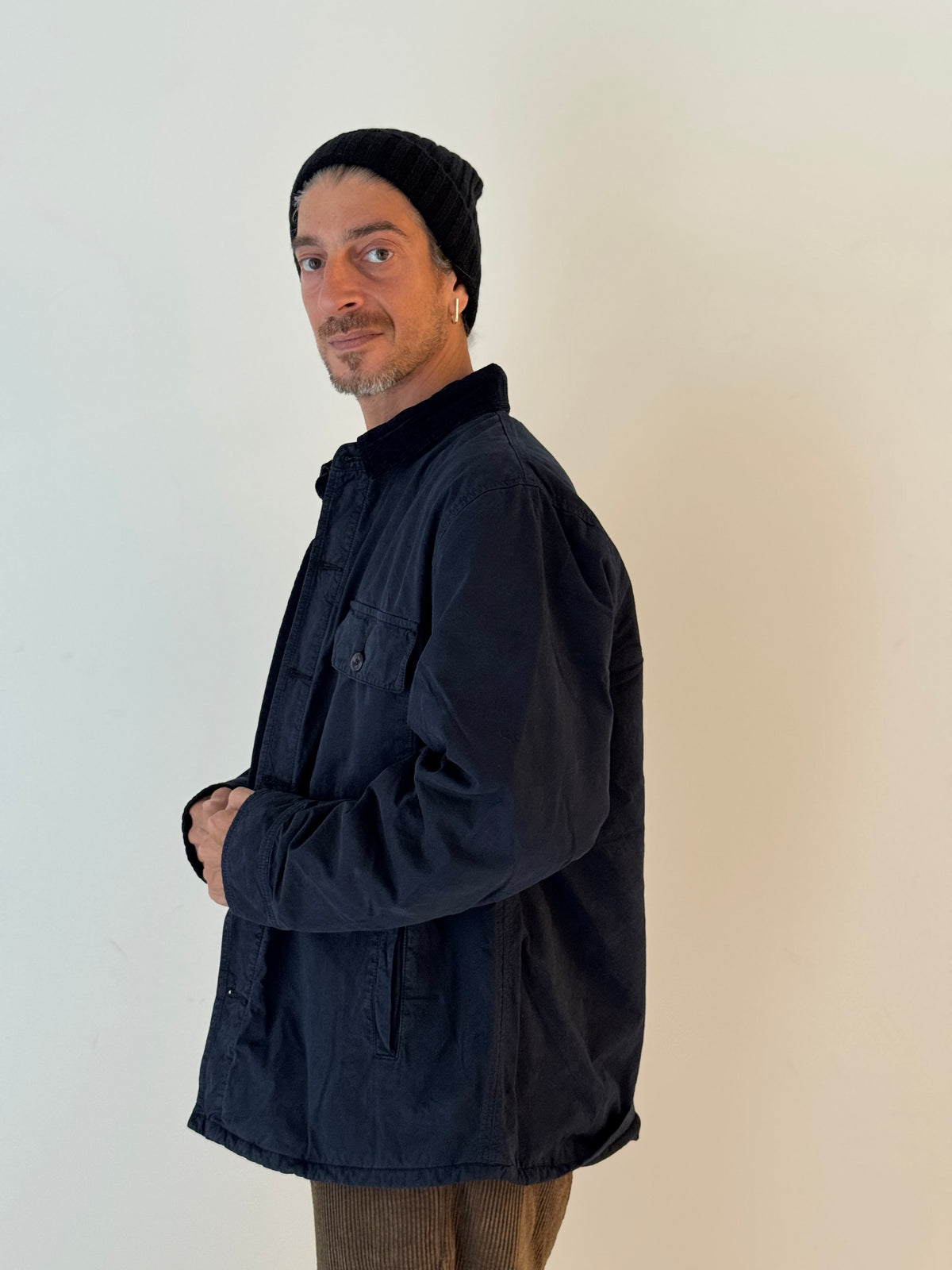 Woven shirt NAVY
