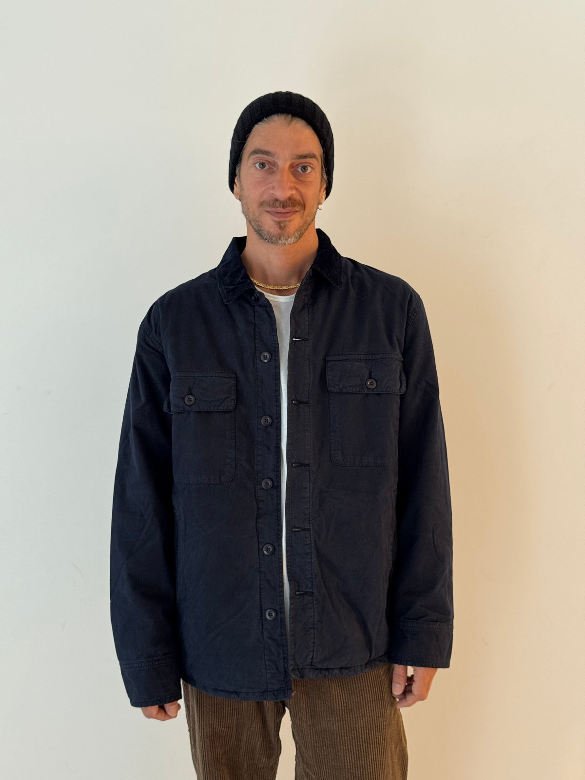 Woven shirt NAVY