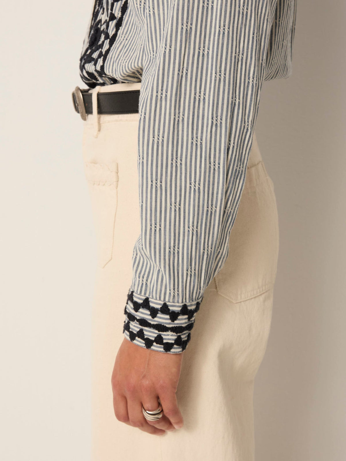 Blouse laberynth amanda AZZURRO