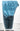 FREECITY LARGE SWEATPANT BLUE MILK