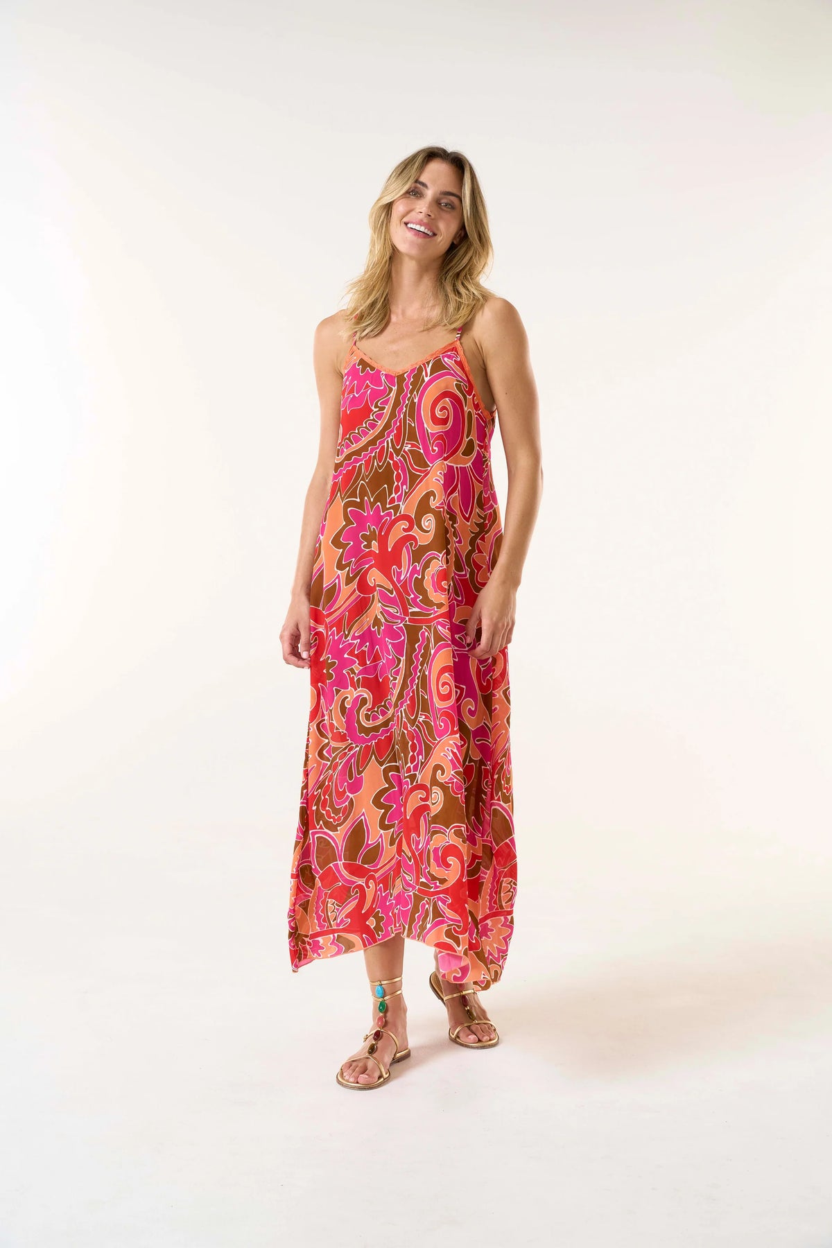 St Georges antoinette slip CORAL