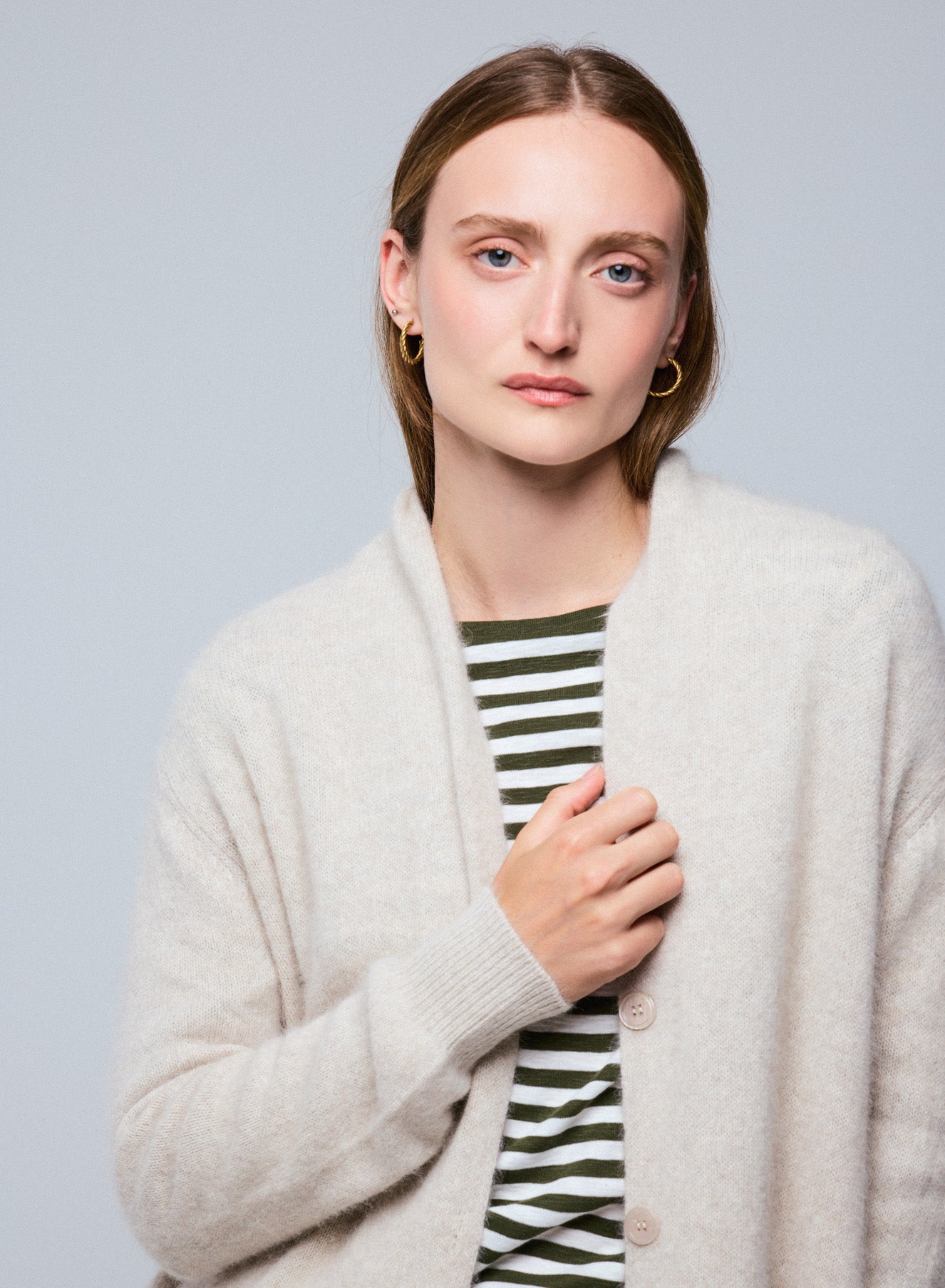 Gilet long ml RAW WHITE