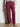 Rustic Linen  Marina Pant BORDEAUX
