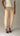 Taylor darted knee pant SAND CASTLE