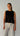 Maxine sleeve top BLACK