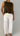 Taylor darted knee pant WHITE
