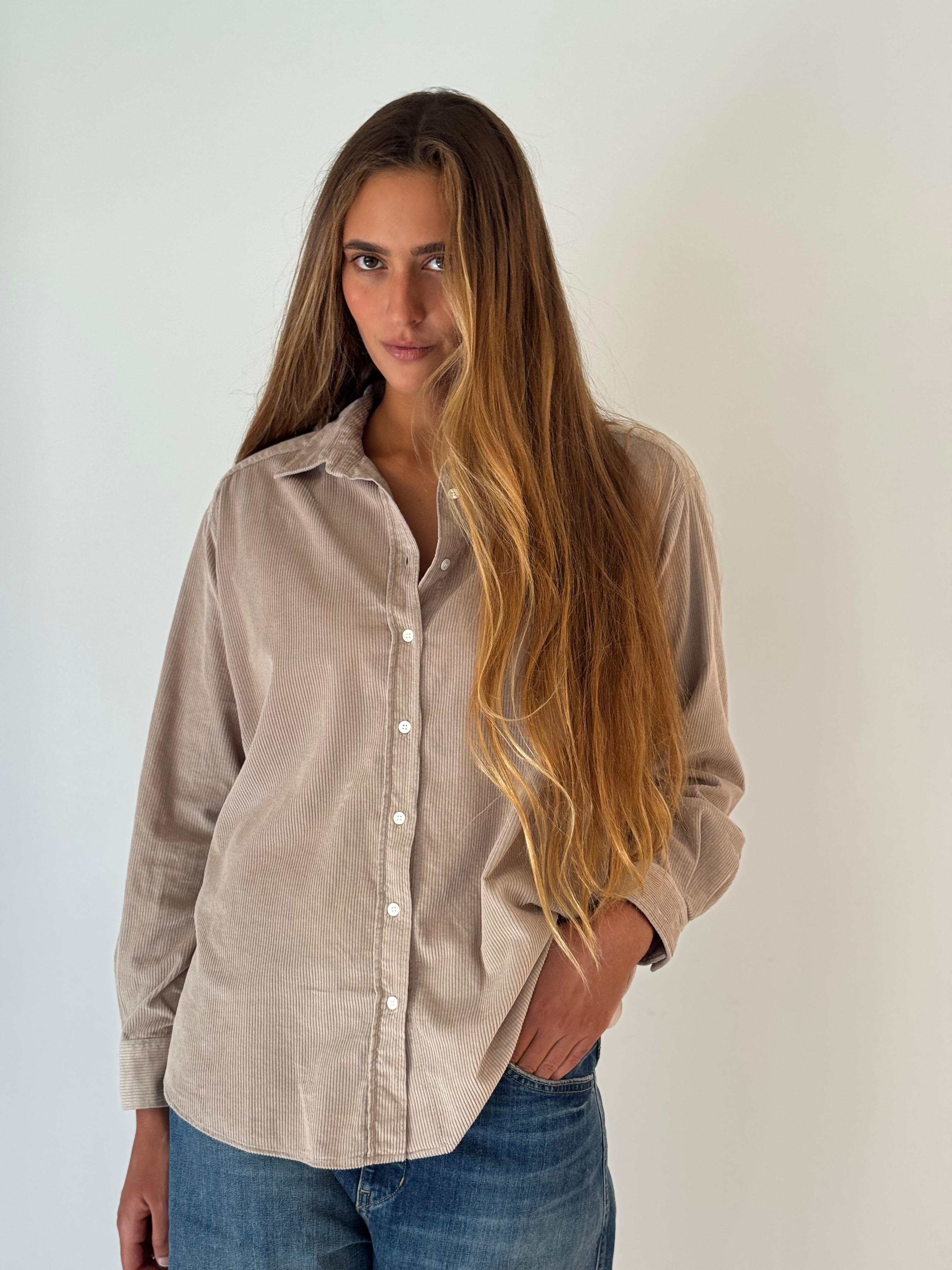 Cinema woven shirt BEIGE