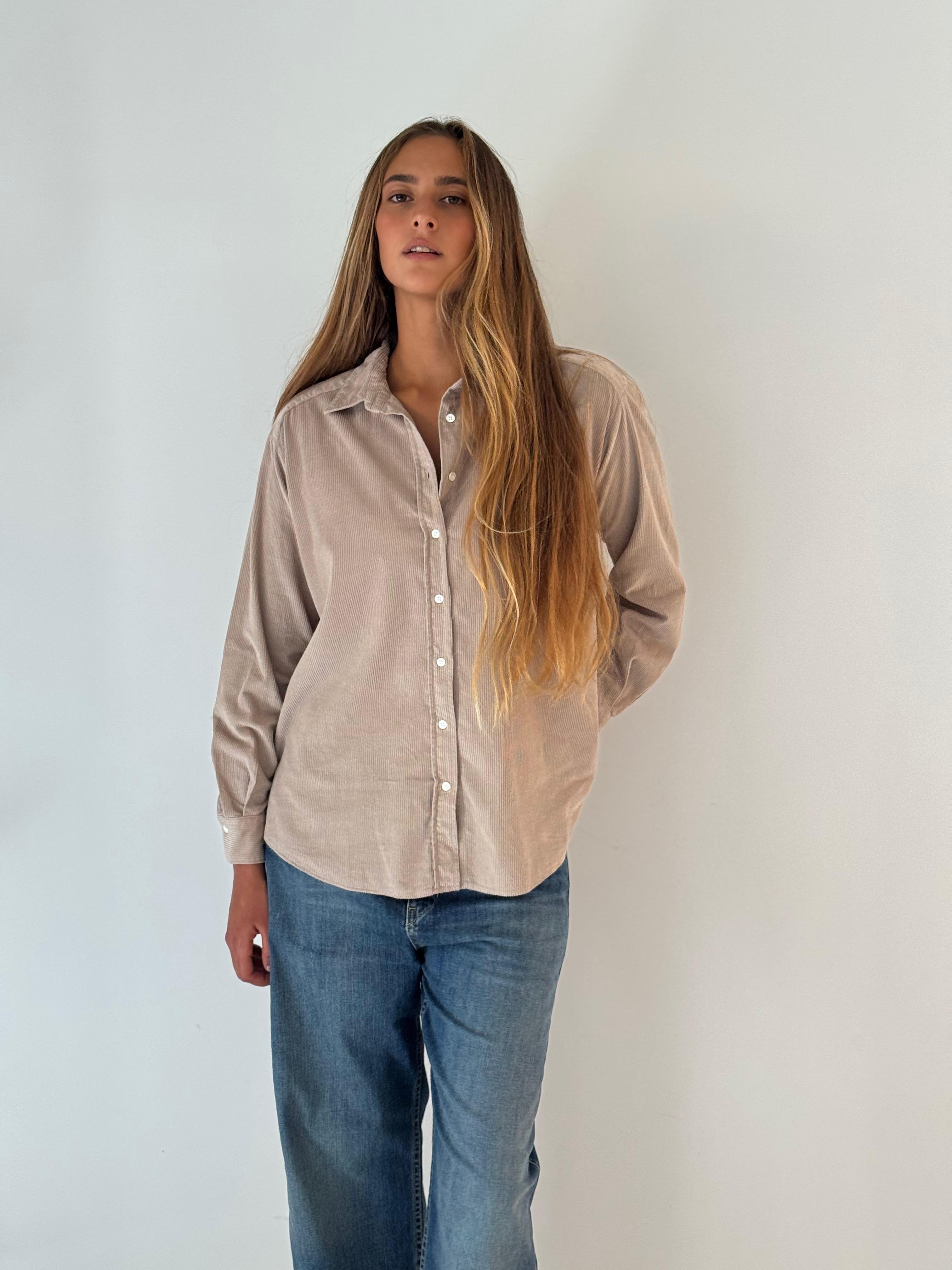 Cinema woven shirt BEIGE