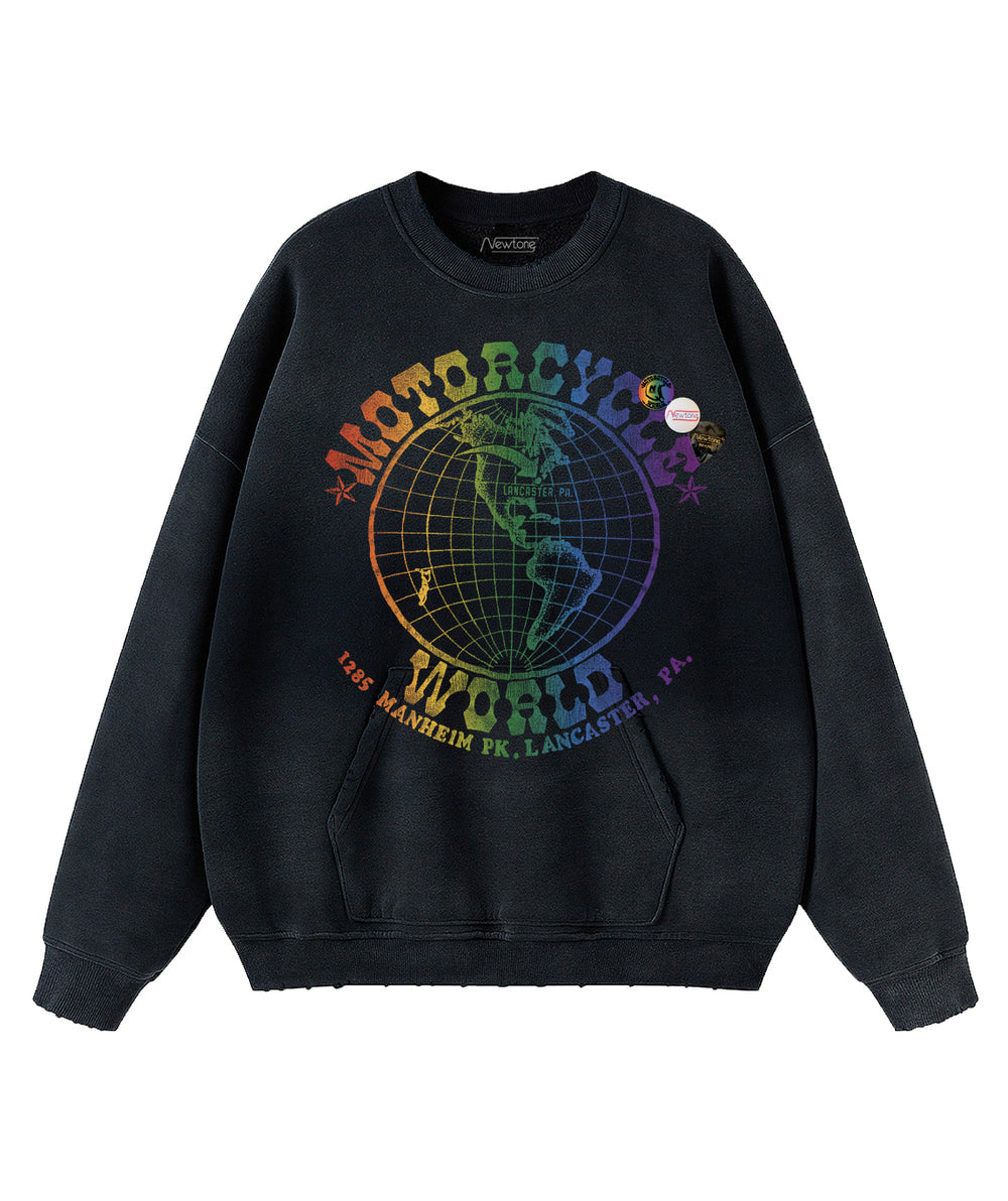 Sweatshirt piper lancaster VINTAGE BLACK