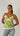 Cross Lace Front Cami TARRAGON