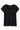 Jamie round neck short sl BLACK