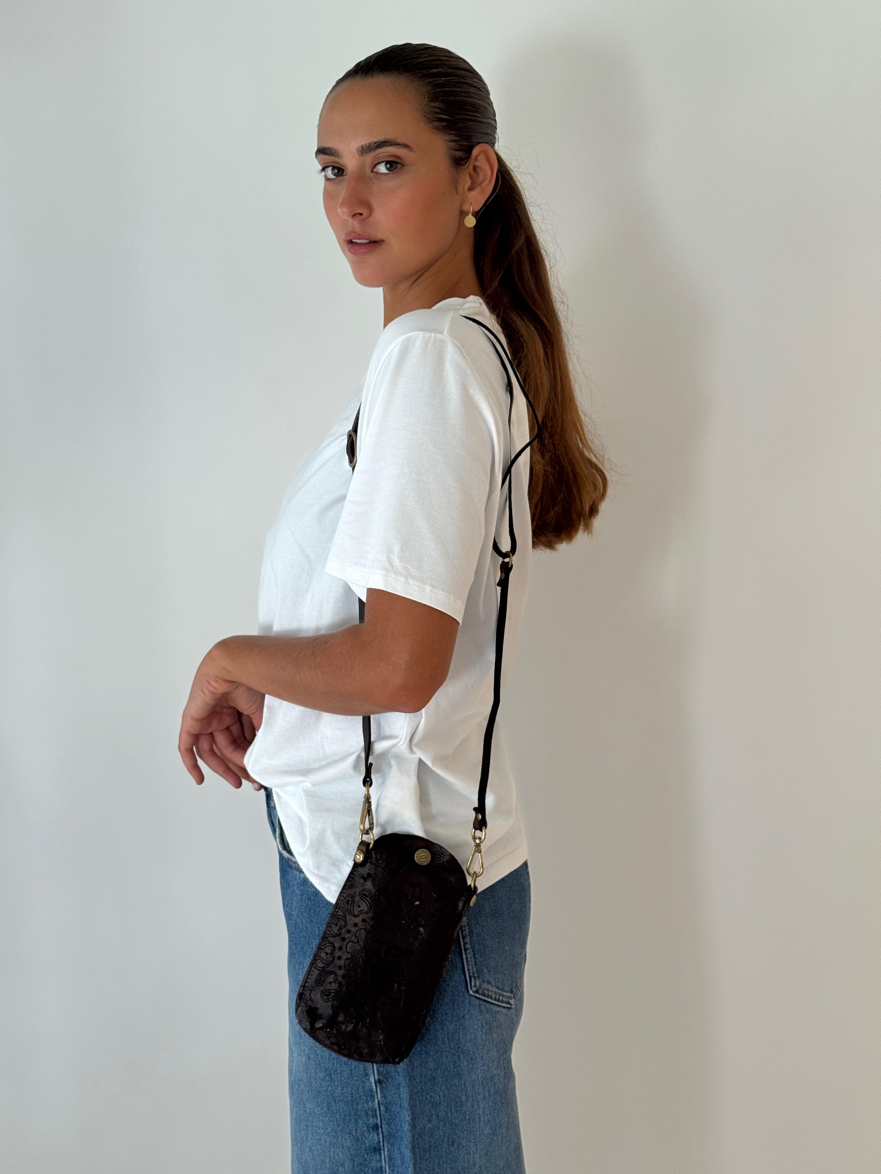 Floriana phone case BROWN