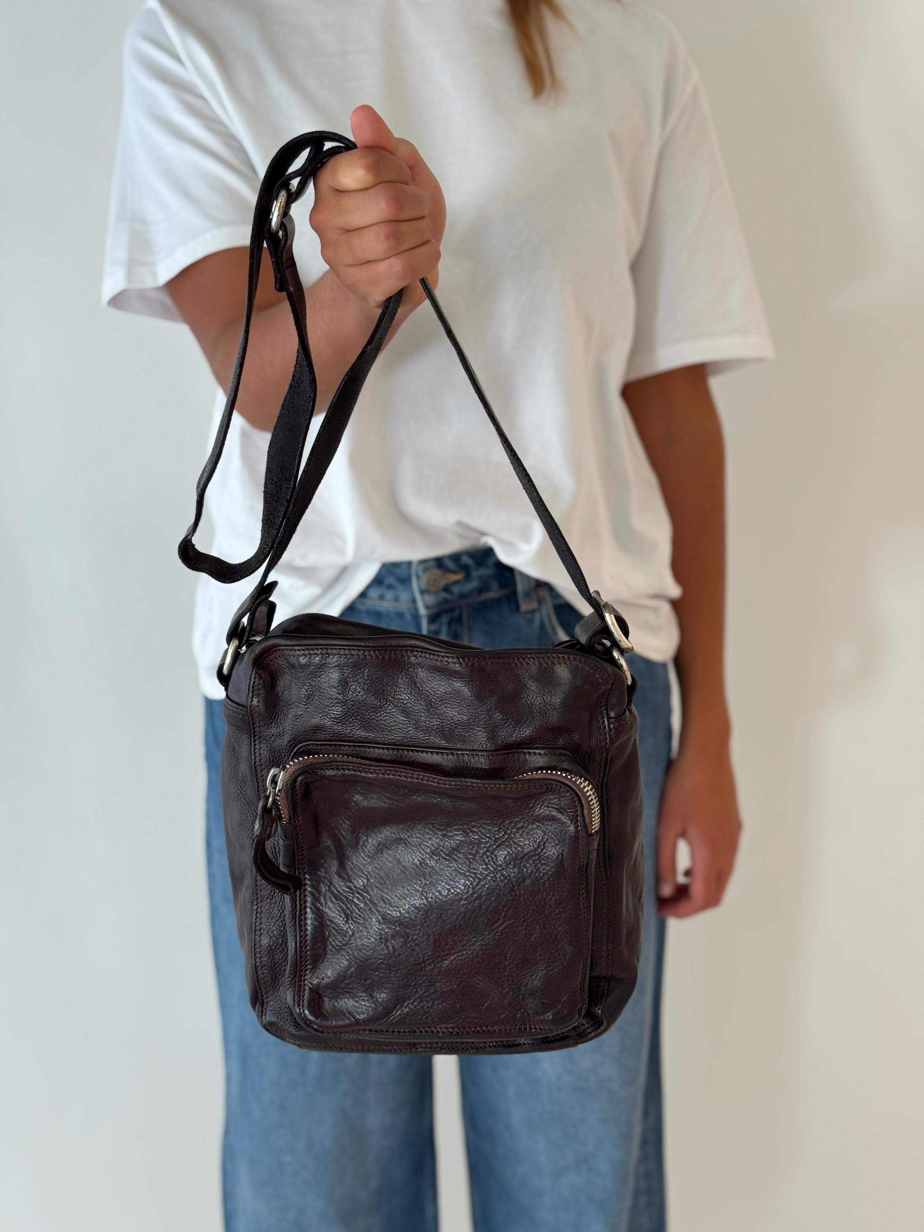 Crossbody bag BROWN