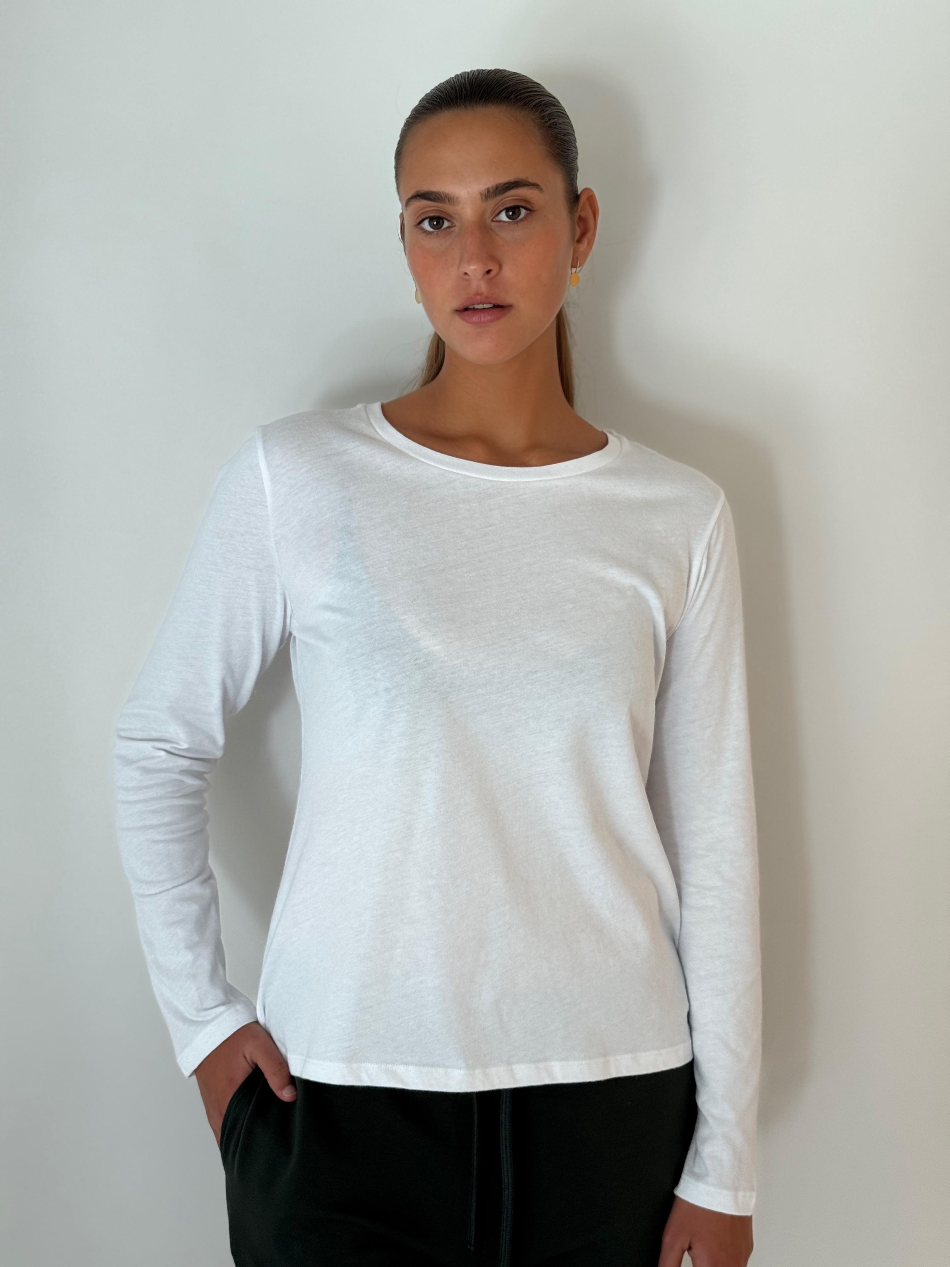round neck WHITE