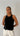 Sasha tank top BLACK