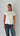 Jamie round neck short sl WHITE