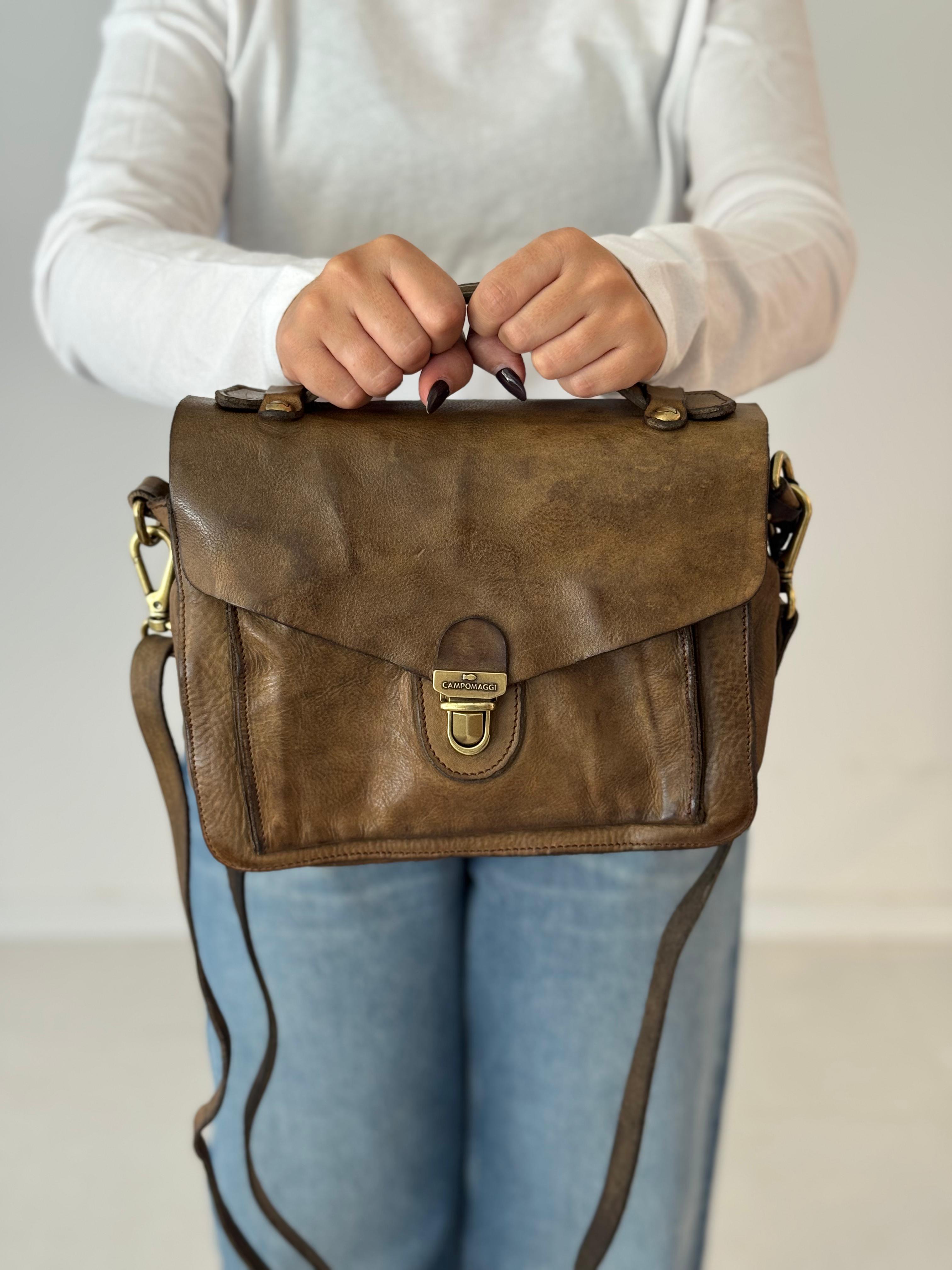 Aurora crossbody cow MILITARY