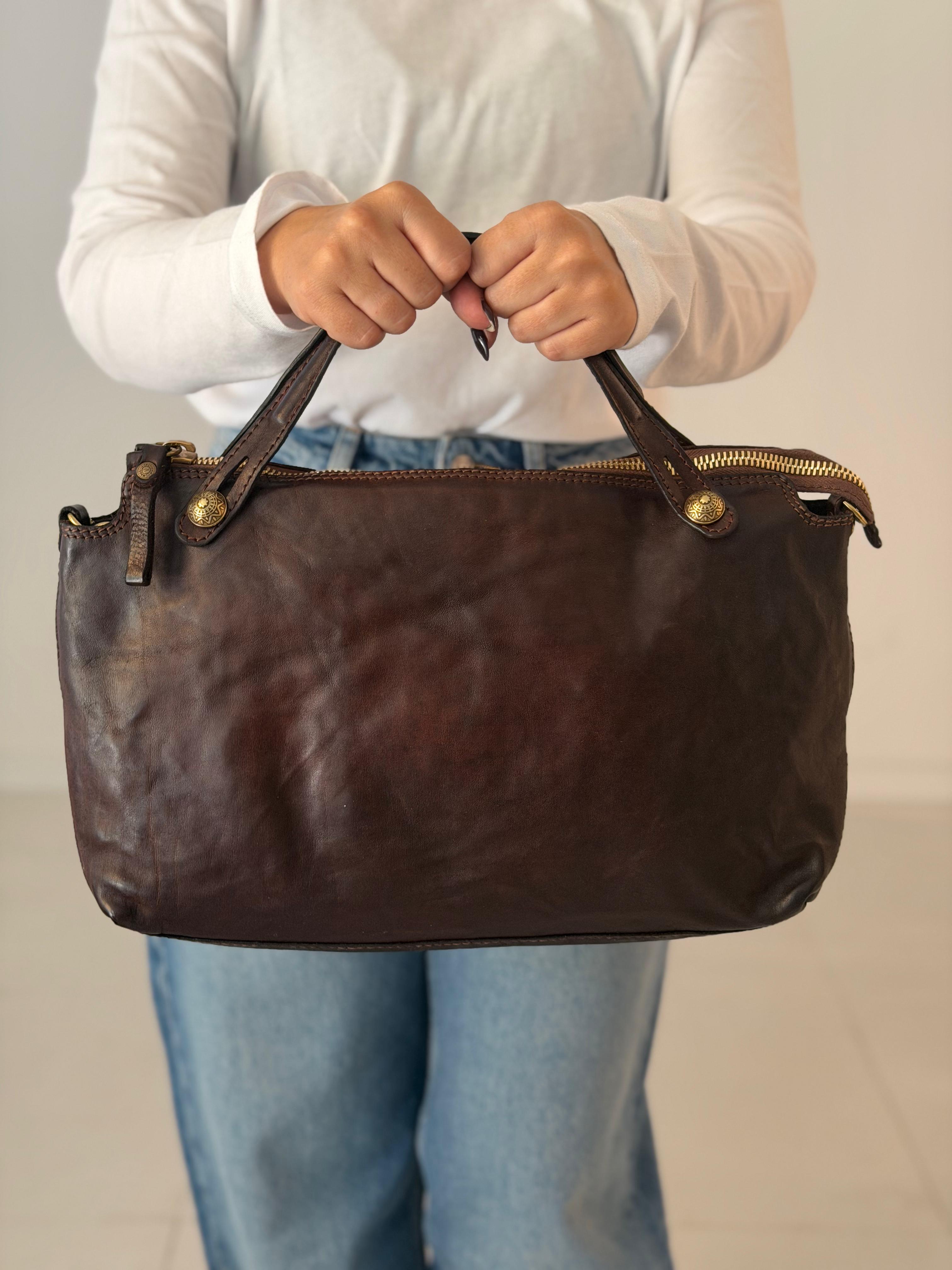 Melissa shopping bag cow BROWN